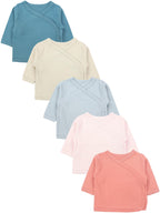 187-Langarm Wickelshirt- 5er Set-Hauptbild