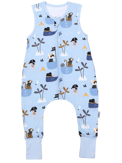 Piraten Affe Qualle Katze Blau (Pirate)