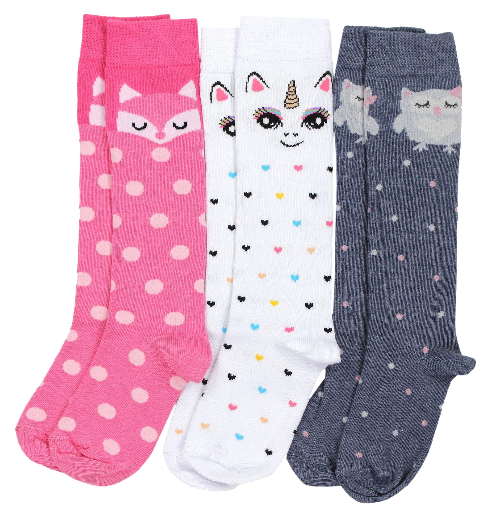 190-Socken Knielang - 3er Set-Hauptbild