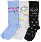 190-Socken Knielang - 3er Set-Hauptbild