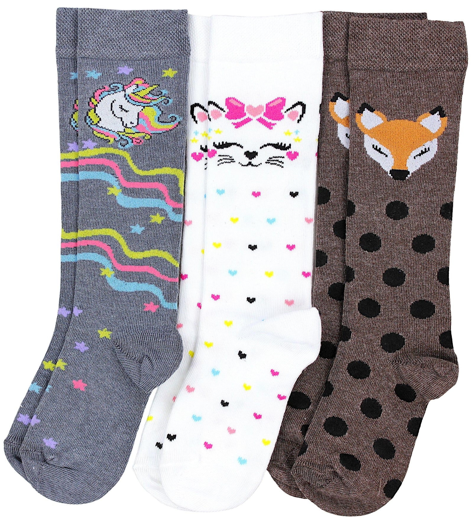 190-Socken Knielang - 3er Set-Hauptbild