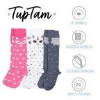 190-Socken Knielang - 3er Set-Bild1