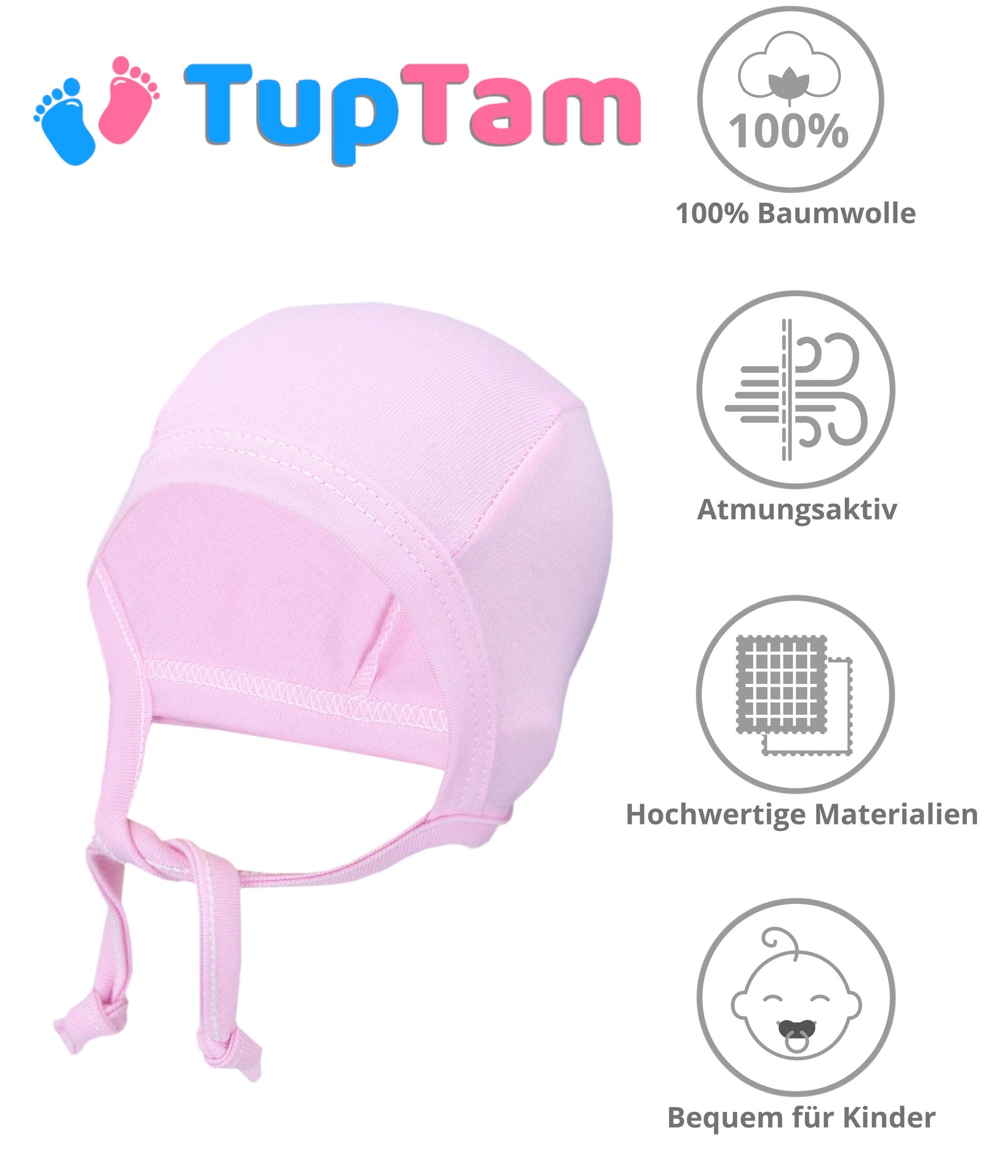193-Erstlingsmütze - 2er Pack-Bild2