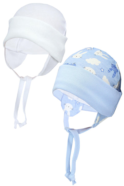 Kaninchen Hellblau / Weiß