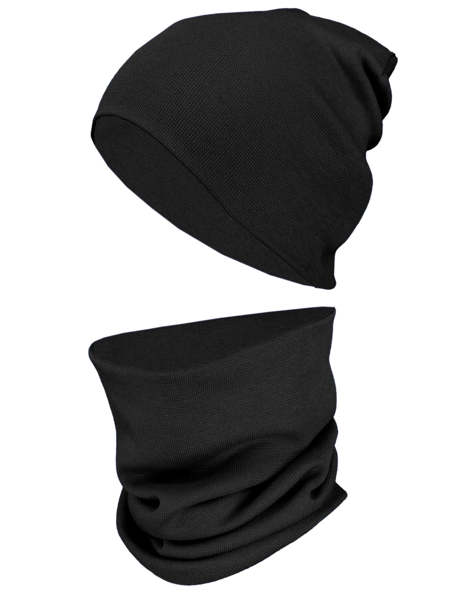195-Kinder Beanie Mütze Schlauchschal Set-Hauptbild