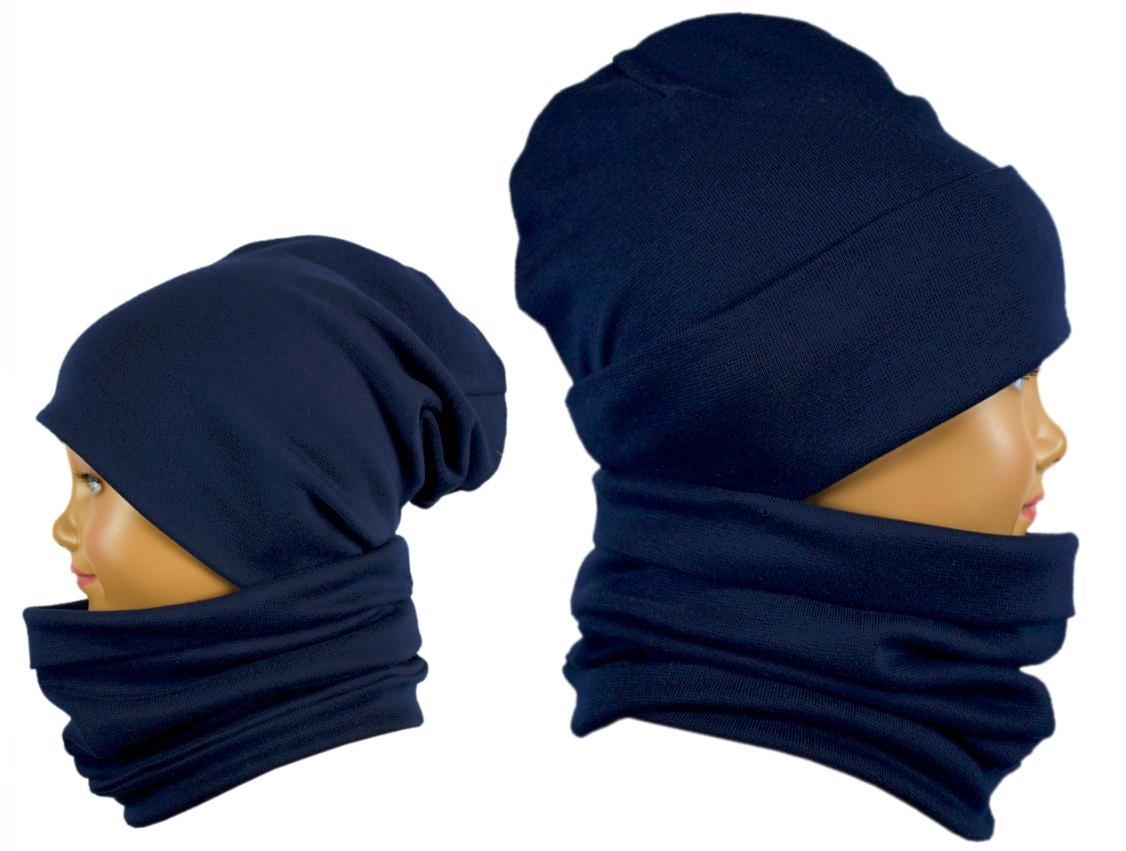 195-Kinder Beanie Mütze Schlauchschal Set-Bild3