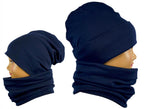 195-Kinder Beanie Mütze Schlauchschal Set-Bild3