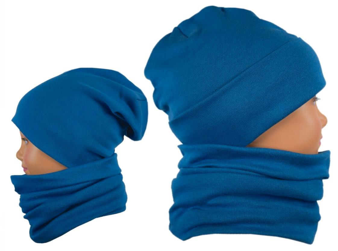 195-Kinder Beanie Mütze Schlauchschal Set-Bild3