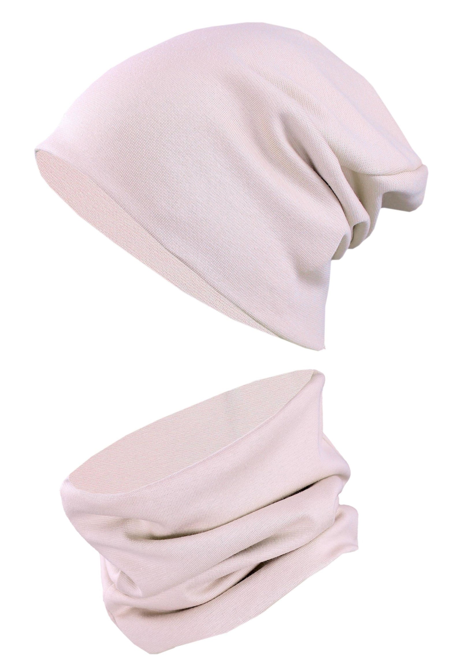 195-Kinder Beanie Mütze Schlauchschal Set-Hauptbild