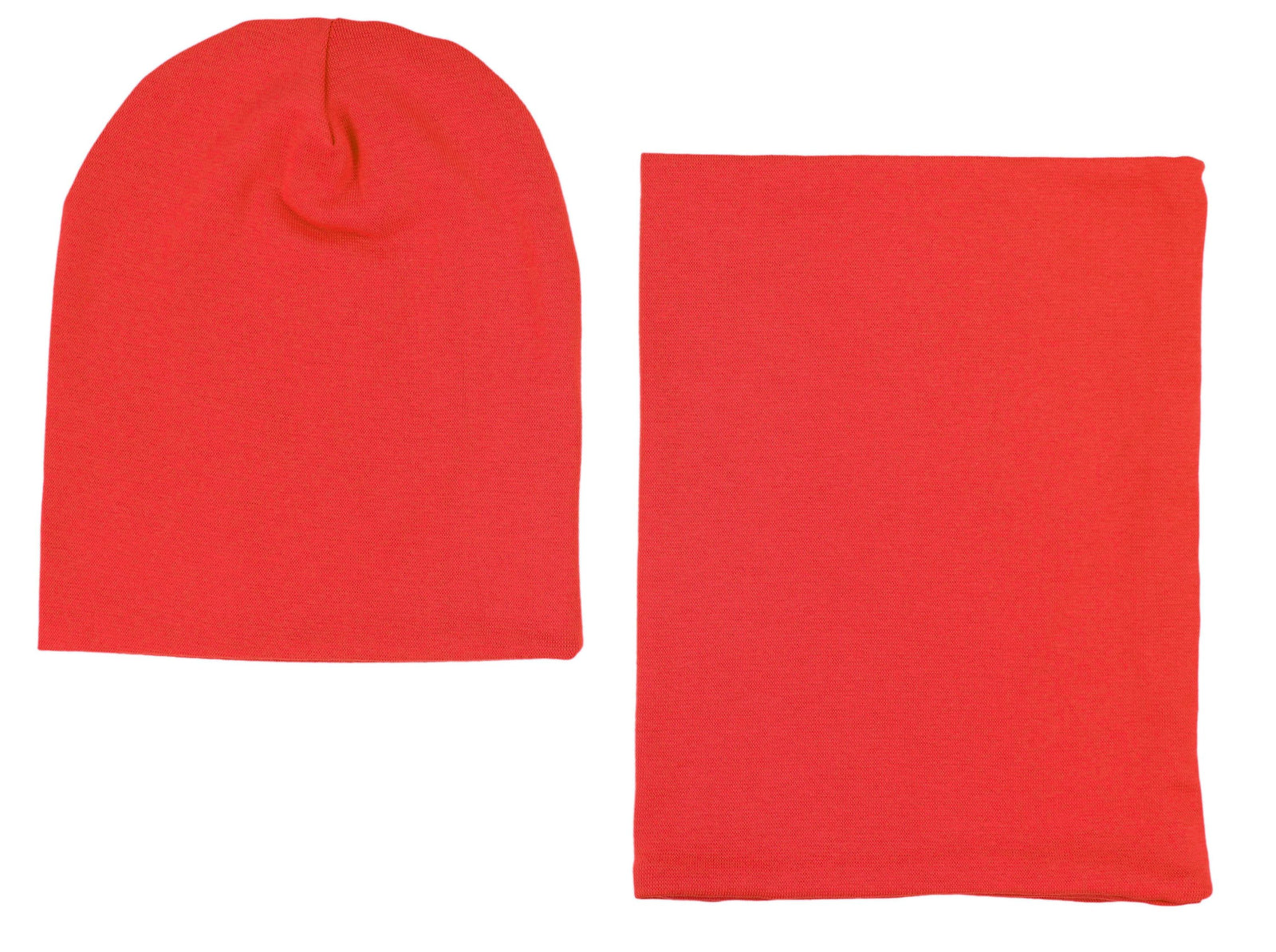 195-Kinder Beanie Mütze Schlauchschal Set-Bild2