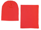 195-Kinder Beanie Mütze Schlauchschal Set-Bild2