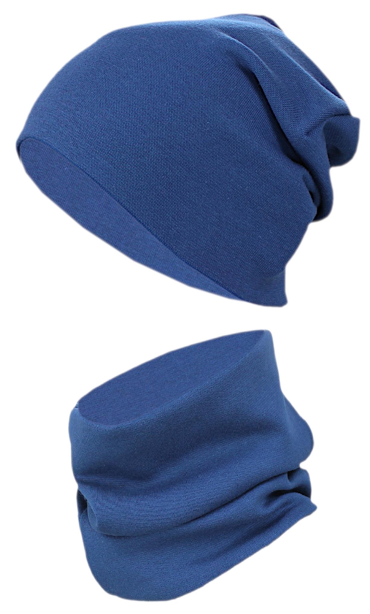 195-Kinder Beanie Mütze Schlauchschal Set-Hauptbild