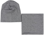 195-Kinder Beanie Mütze Schlauchschal Set-Bild3