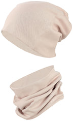 195-Kinder Beanie Mütze Schlauchschal Set-Hauptbild