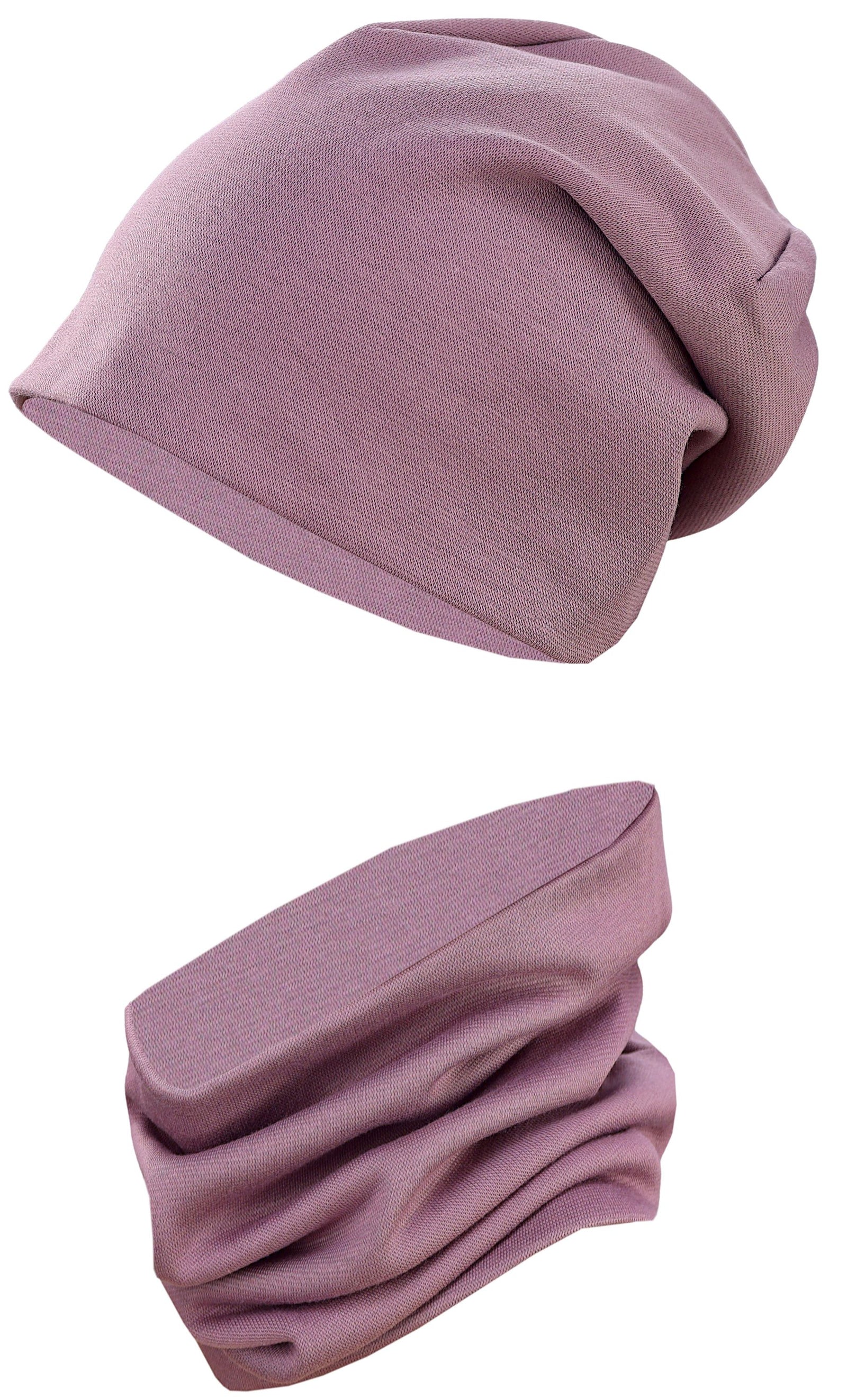 195-Kinder Beanie Mütze Schlauchschal Set-Hauptbild
