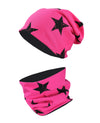 Sterne Schwarz / Pink
