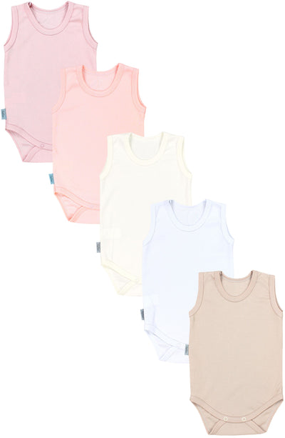 Weiß Ecru Beige Puderrosa Aprikose