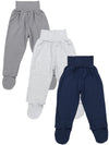 Grau Navy Grau melange