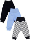 Schwarz/ Blau/ Streifen