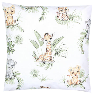 Safari / Löwe / Braun / Blätter / Grün