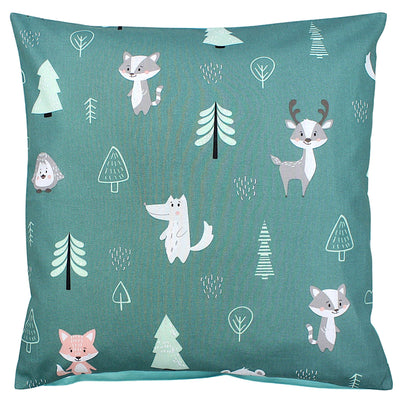 Wald / Fuchs / Reh / Igel / Bärchen / Grün / Mint