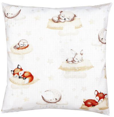 Schlafende Baby Tiere / Beige