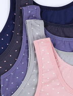 237-Mädchen Bustier breite Träger- 5er Set-Bild3