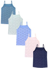 Blümchen Dunkelblau Blau Grün Rosa Dunkeltürkis