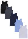 Schwarz Dunkelblau Anthrazit Grau Blau