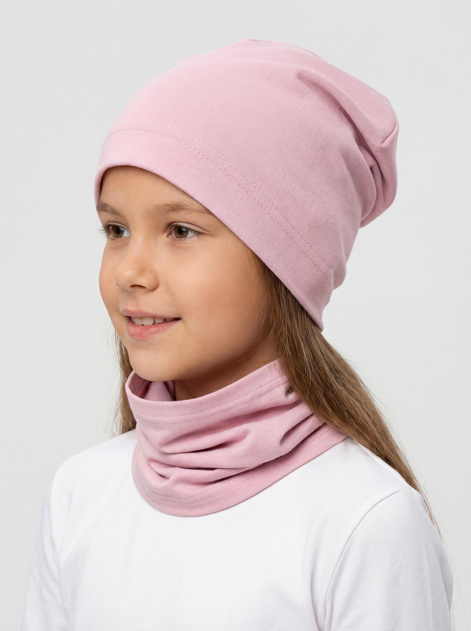 256-Kinder Mütze und Schlauchschal-Bild1