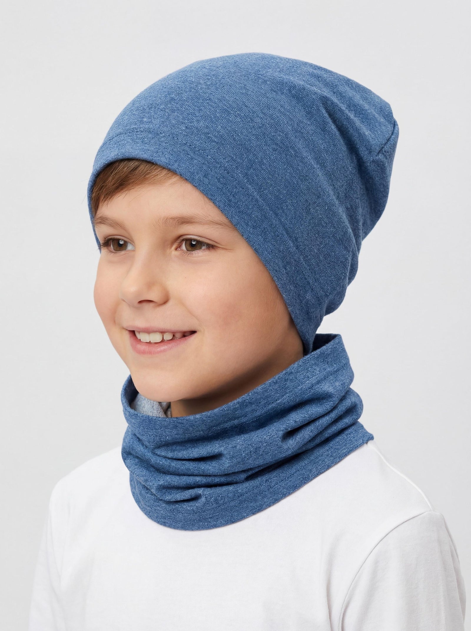 256-Kinder Mütze und Schlauchschal-Bild1