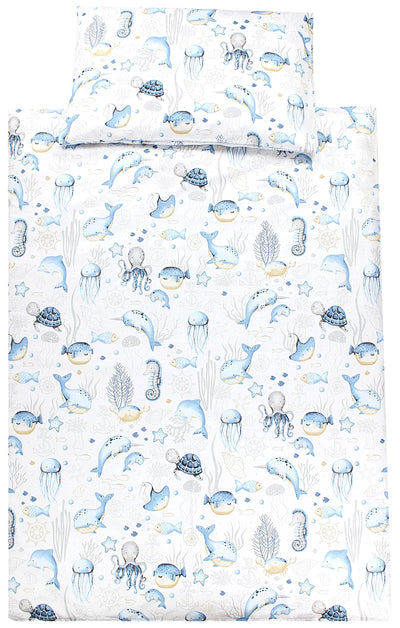 Meerestiere Blau