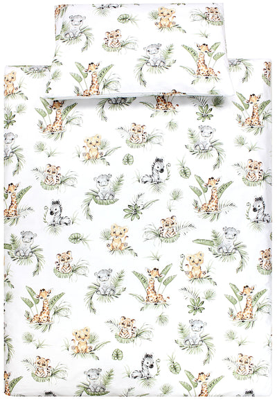 Safari / Löwe / Braun / Blätter / Grün