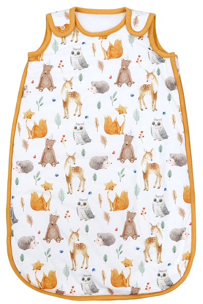 Lichtung Reh Bär Eule Igel Fuchs