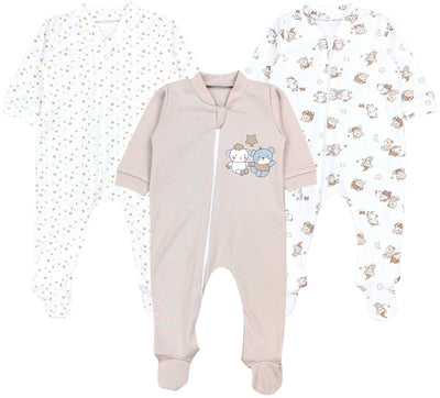 Bärchen Sterne Beige