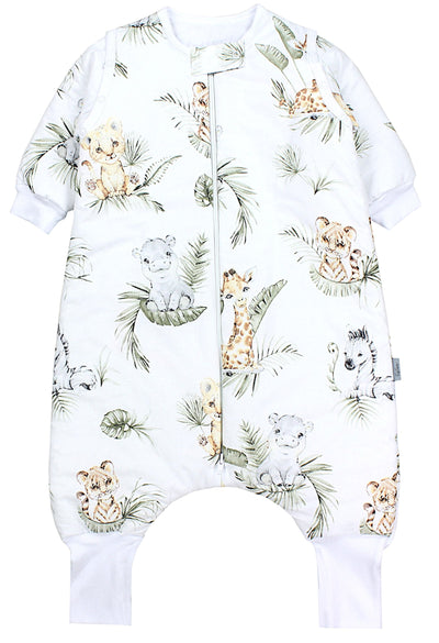Safari / Löwe / Braun / Blätter / Grün