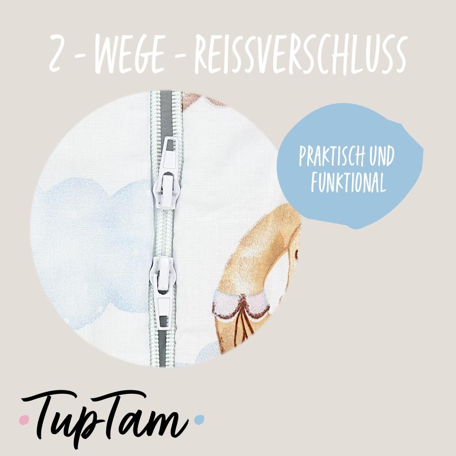 282-Schlafsack mit Beinen und Ämeln, Winterschlafsack 2,5 TOG-Bild4