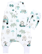 282-Schlafsack mit Beinen und Ämeln, Winterschlafsack 2,5 TOG-Bild2