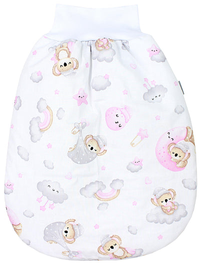 Schlafender Koala Grau Rosa