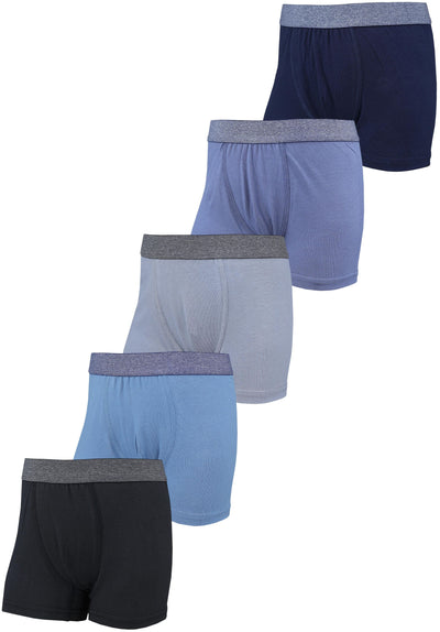 5er Pack Schwarz Grau Blau
