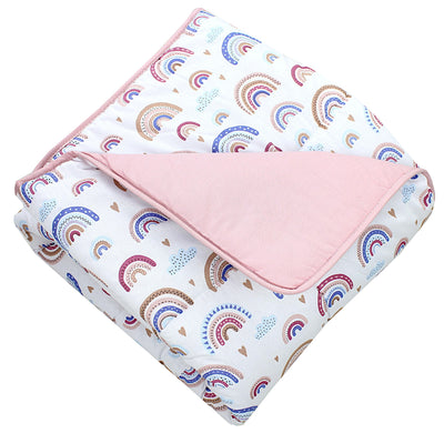 Regenbogen Blau Rosa