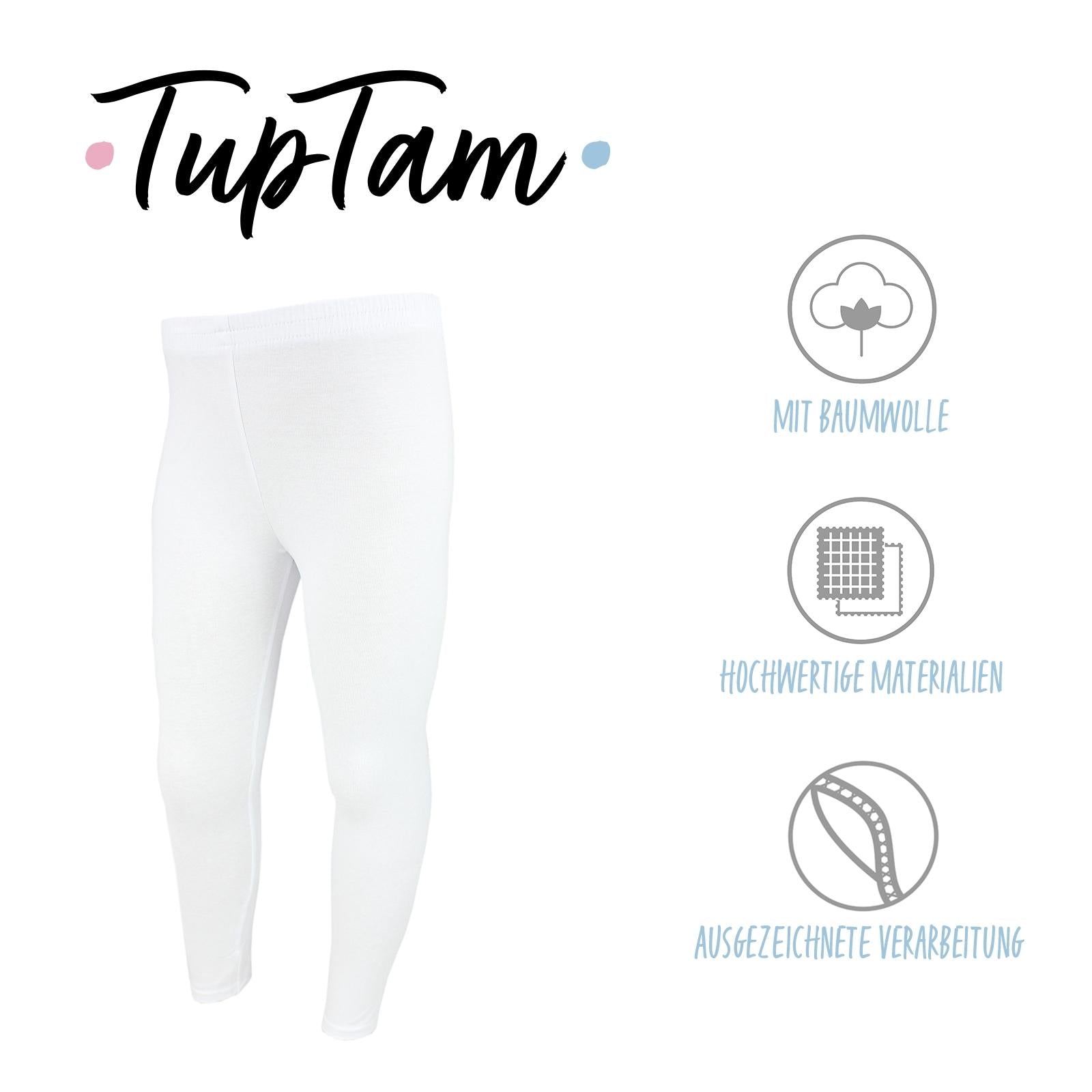 315-Kinder Leggings Unifarbe - 2er Set-Bild1