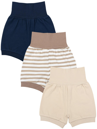 Beige Streifen Dunkelblau