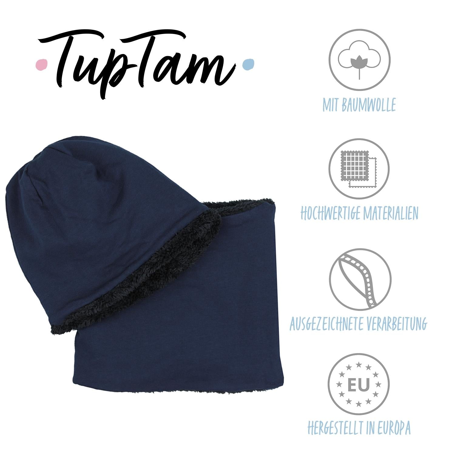 332-Beanie & Schlauchschal Set-Bild1
