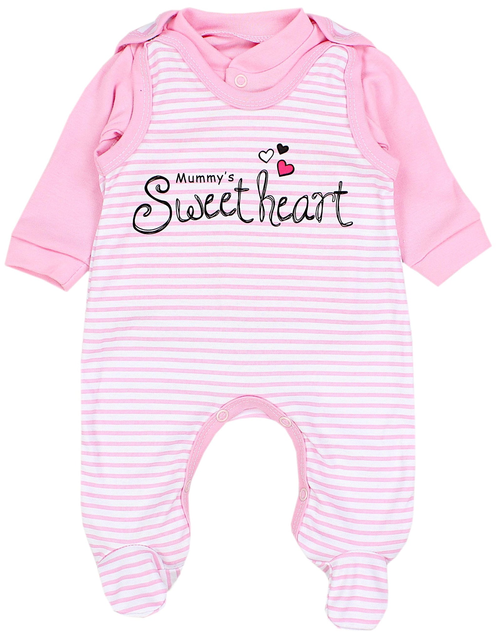 34355_rbMhn0zpNfefkokF-Baby Unisex Strampler-Set mit Aufdruck Spruch 2-tlg-Hauptbild