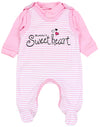 Mummy's Sweetheart Streifen Rosa