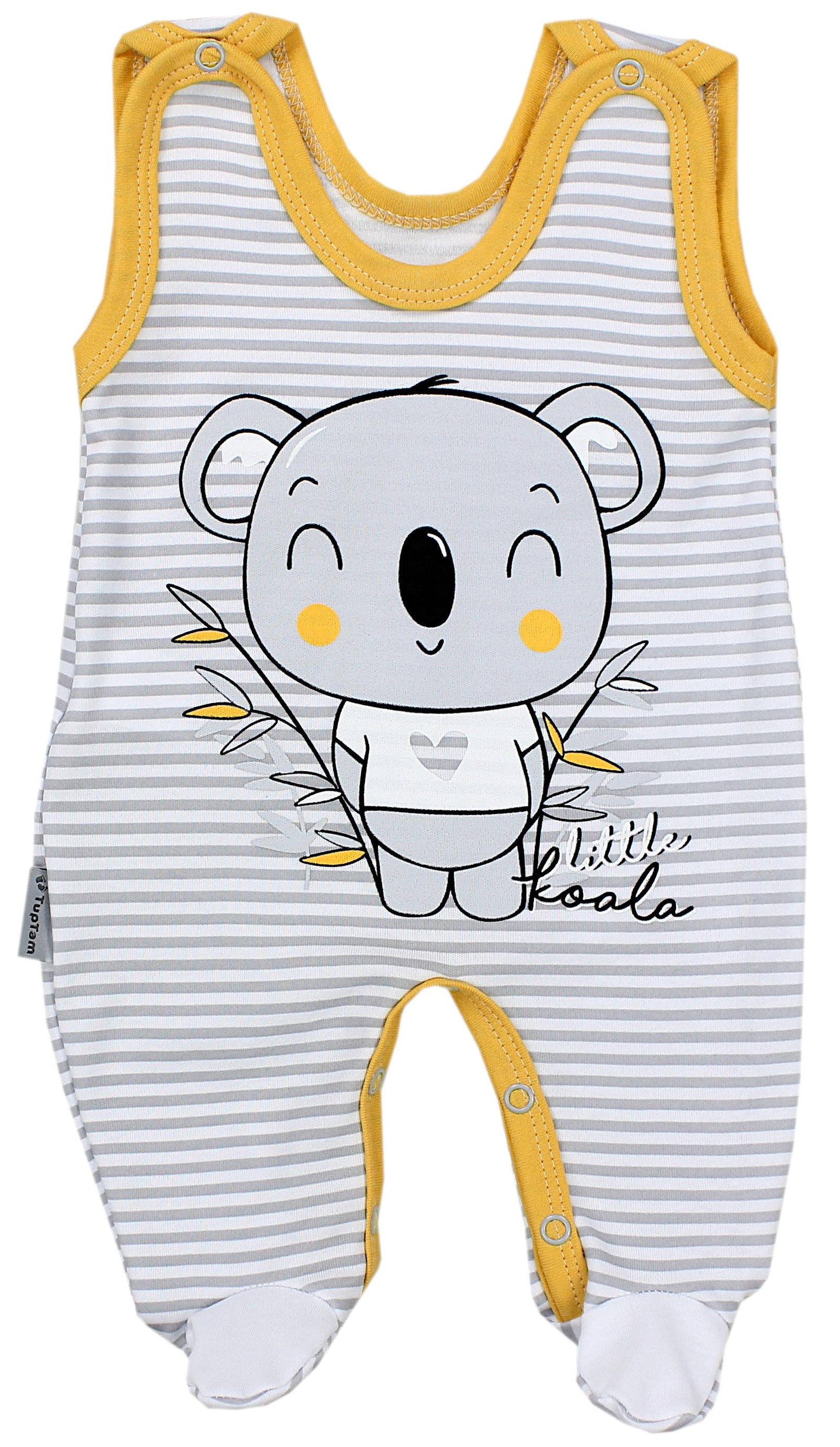34643_6aJKL2IYxZMVGLUK-Baby Unisex Strampler-Set mit Aufdruck Spruch 2-tlg-Bild4