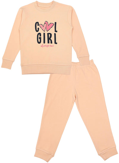 COOL GIRL Aprikose / Tupfen
