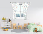 375-Vorhänge/Gardinen mit Schleifen 2er Set-Bild1