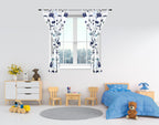 375-Vorhänge/Gardinen mit Schleifen 2er Set-Bild1